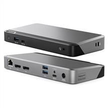 Black, Grey | ALOGIC DX2 Dual 4K Display Universal Docking Station – with 65W Power
