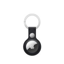 Cases & Protection | Apple AirTag Leather Key Ring - Midnight | Quzo UK