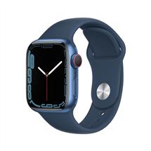 Smart Watch  | Apple Watch Series 7 OLED 41 mm Digital Touchscreen 4G Blue WiFi GPS