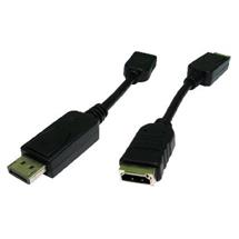 CABLES DIRECT Video Cable | Cables Direct HDHDPORT005CAB. Cable length: 0.15 m, Connector 1: