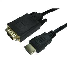 CABLES DIRECT Video Cable | Cables Direct 77HDMIVGCAB022 video cable adapter 1.8 m HDMI VGA (DSub)