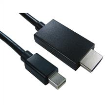 Cables Direct DisplayPort/HDMI, 1m HDMI Type A (Standard) Black
