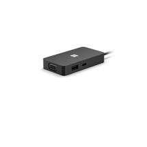 Microsoft 1E400002. Product colour: Black, Hub interfaces: HDMI, RJ45,