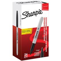 Sharpie Fine marker 24 pc(s) Fine tip Black | In Stock
