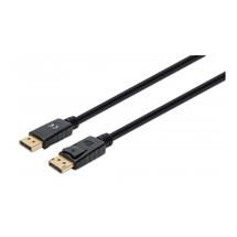 Manhattan  | Manhattan DisplayPort 1.4 Cable, 8K@60hz, 1m, PVC Cable, Male to Male,