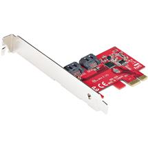StarTech.com SATA PCIe Card  2 Port PCIe SATA Expansion Card  6Gbps