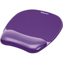 FELLOWES | Fellowes Mouse Mat Wrist Support  Crystals Gel Mouse Pad with Non Slip