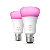 Smart Lighting | Philips Hue White and colour ambience A60 – B22 smart bulb – 1100
