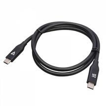 V7 V7USB4-80CM USB cable 0.8 m USB C Black | In Stock