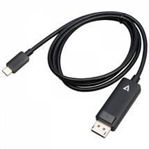 V7  | V7 V7USBCDP14-1M video cable adapter DisplayPort USB Type-C Black