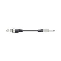 Qtx 190.086UK cable gender changer XLR 6.3 Mono Jack Plug Grey