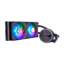 Cooler Master Computer Cooling Systems | Cooler Master MasterLiquid PL240 Flux. Type: Liquid cooling kit, Fan