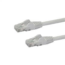 StarTech.com 1m CAT6 Ethernet Cable  White CAT 6 Gigabit Ethernet Wire
