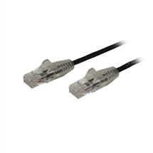 StarTech.com 2 m CAT6 Cable - Slim - Snagless RJ45 Connectors - Black