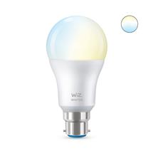 Philips Hue Smart Lighting | WiZ Bulb 60W A60 B22, Smart bulb, Wi-Fi, White, LED, B22, White