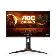 Gaming Monitor | AOC G2 24G2U/BK, 60.5 cm (23.8"), 1920 x 1080 pixels, Full HD, LED, 4