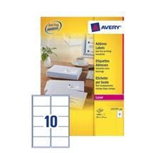 Avery | Avery L7173100. Product colour: White, Label type: Selfadhesive label,