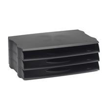 Avery | Avery DR800BLK desk tray/organizer Plastic Black | In Stock