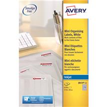 Mini Inkjet Labels | Avery Mini Inkjet Labels White | In Stock | Quzo UK