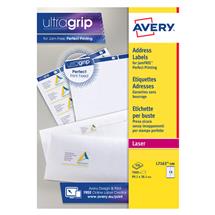 Avery L7163500. Product colour: White, Label type: Selfadhesive label,
