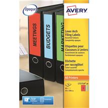 Labels | Avery Lever Arch Filing Laser Labels selfadhesive label Rectangle