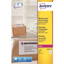Address Labels | Avery Weatherproof Shipping Labels self-adhesive label White 250 pc(s)