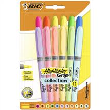 Bic | BIC Highlighter Pens Adjustable Chisel Tip | In Stock