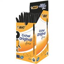 BIC 872731 ballpoint pen Black Stick ballpoint pen Fine 50 pc(s)