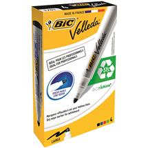 Bic | BIC Velleda Whiteboard 1701 marker 4 pc(s) Bullet tip Black, Blue,