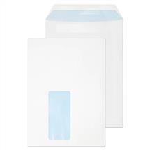 Valuex Everyday Envelopes C5 White Pocket Window Self Seal 90Gsm
