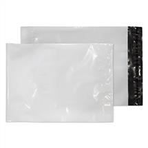 Purely Packaging | Blake POLYPOST POLYTHENE POCKET PEEL AND SEAL WHITE C4+ 320X240