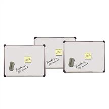 Drywipe Boards | Cathedral Magnetic Whiteboard Aluminium Frame 280x430mm - WALWB2843SL