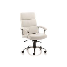 Desire | Desire High Executive Chair White With Arms EX000020