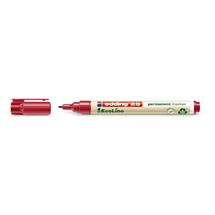 Edding 25 EcoLine | Edding 25 EcoLine permanent marker Bullet tip Red | In Stock
