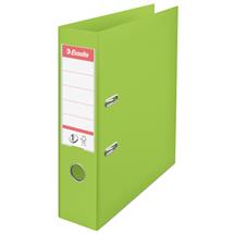 Lever Arch Files | Esselte 624069 ring binder A4 Green | In Stock | Quzo UK