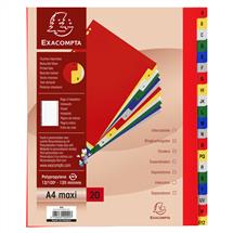 Dividers | Exacompta 90E divider Polypropylene (PP) Multicolour