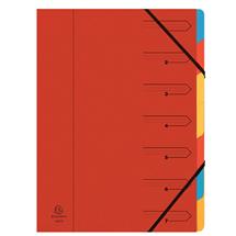 Tab Indexes | Exacompta 54075E folder Red A4 | In Stock | Quzo UK