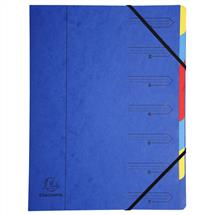 Tab Indexes | Exacompta 54072E folder Blue A4 | Quzo UK