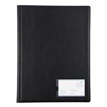 Guildhall A4 Display Book 12 Pocket Black - CDB12Z