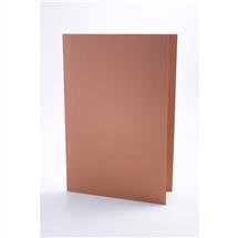 Guildhall Square Cut Folders Manilla Foolscap 315Gsm Orange (Pack 100)