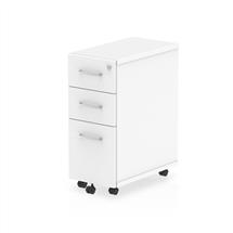 Dynamic I001655 office drawer unit White Melamine Faced Chipboard