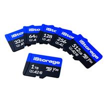 Black, Blue | iStorage IS-MSD-10-32 memory card 32 GB MicroSDHC UHS-III Class 10
