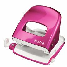 LEITZ WOW | Leitz NeXXt WOW hole punch 30 sheets Pink, White | In Stock