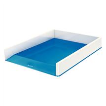 Desk Trays/Organizers | Leitz WOW Polystyrene Blue, Metallic | In Stock | Quzo UK