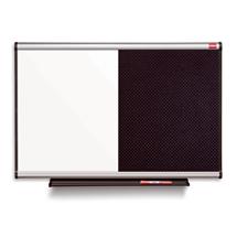 Nobo Prestige Combination Black Noticeboard/Whiteboard 900x600mm