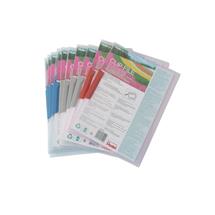 Pentel | Pentel Recycology Clip File A4 Assorted Colours (Pack 10) - DCB14/MIX