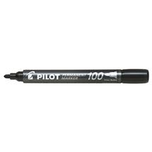 Pilot Permanent Markers | Pilot 100 permanent marker Bullet tip Black 20 pc(s)