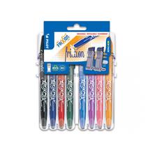 Pilot FriXion Ball Black, Blue, Green, Pink, Purple, Red 8 pc(s)