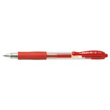 Pilot | Pilot G205 Retractable Gel Rollerball Pen 0.5mm Tip 0.32mm Line Red