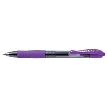 Pilot | Pilot G207 Retractable Gel Rollerball Pen 0.7mm Tip 0.39mm Line Violet